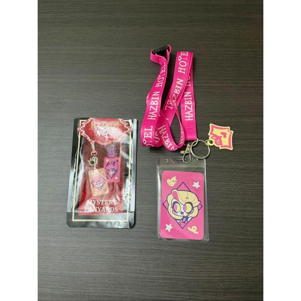 Hazbin Hotel Character Blind Bag Lanyard - Charlie Morningstar